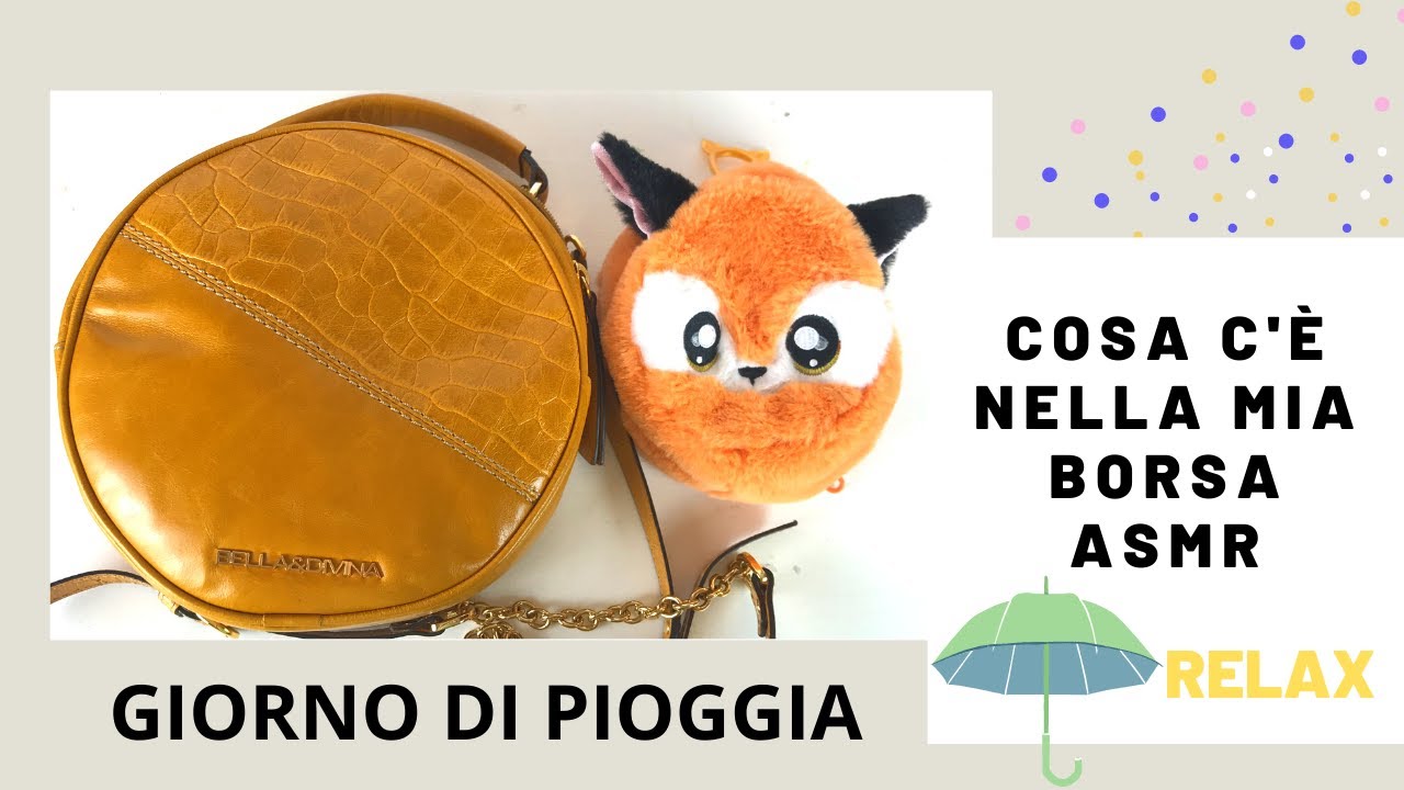 Cosa c'è Nella Mia BorsA? ASMR in un Giorno di Pioggia