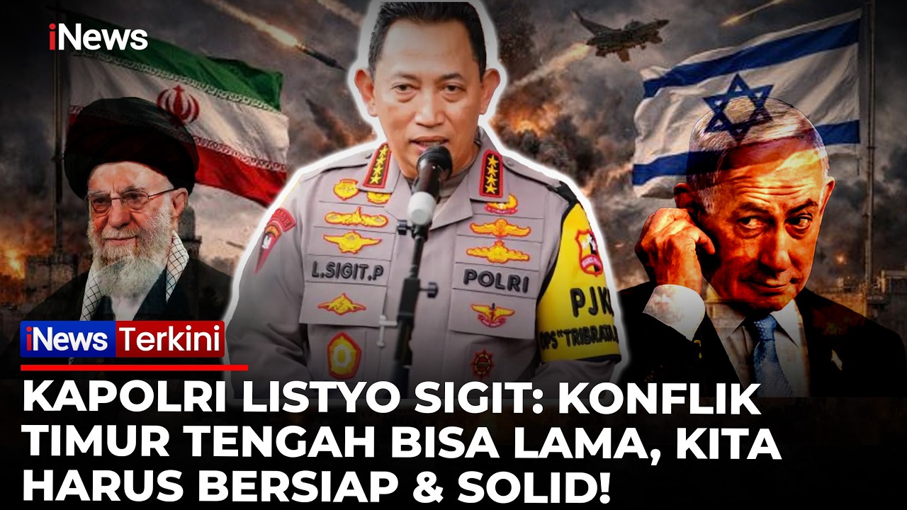 Perang AS-Iran Terus Berlanjut, Kapolri: Kita Harus Bersiap dan Antisipasi | iNews Terkini 10/3