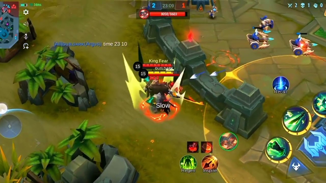 KING FEAR THAMUZ GADZ vs. GUILDARK ARGUS... emblem set ang build nasa video panuorin nyu nalang 💪