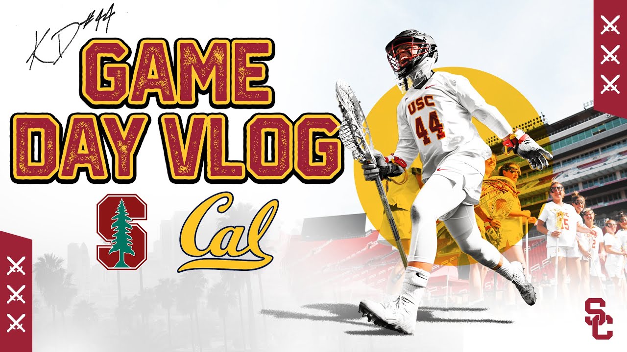 GAME DAY VLOG | NORTH CAL TRIP | USC LACROSSE
