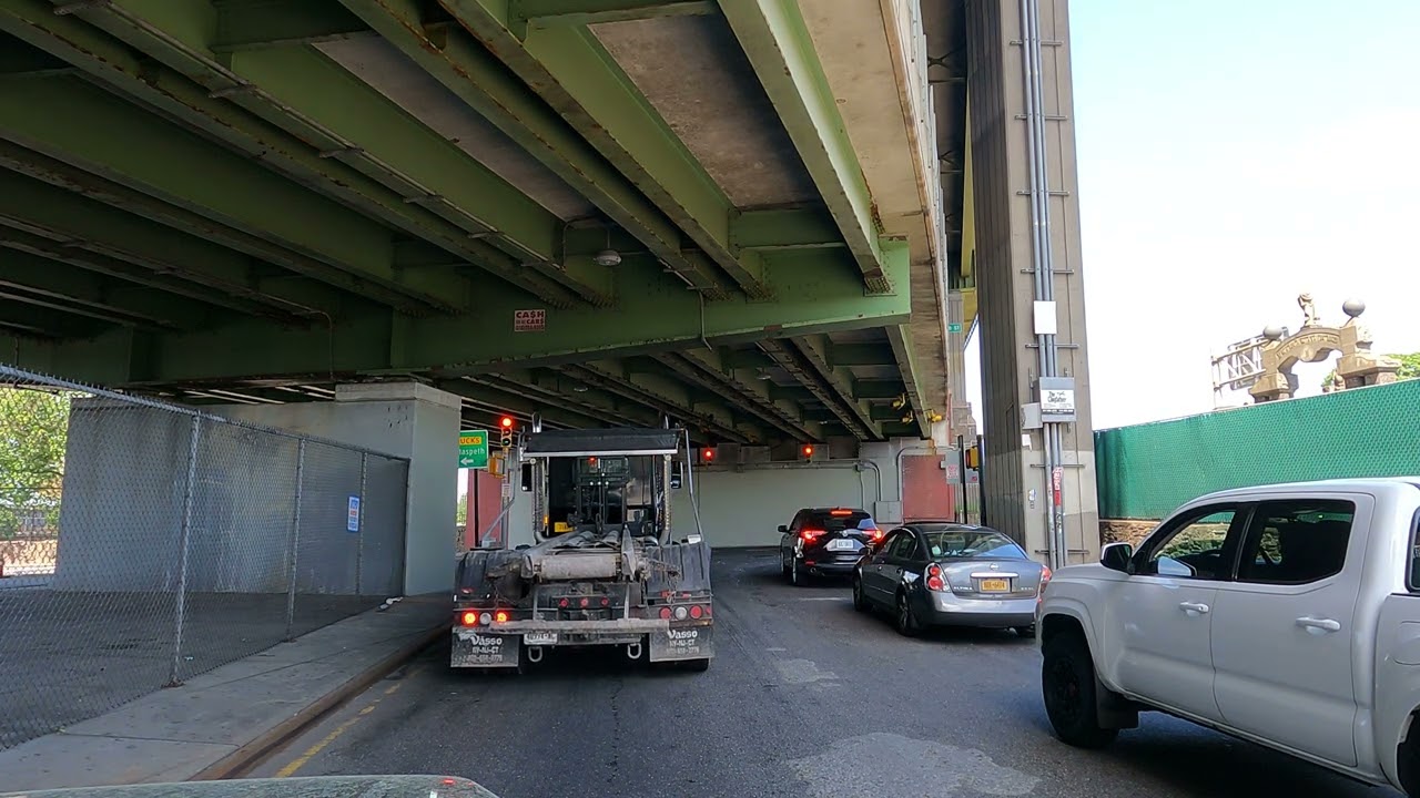 4K Video driving through Maspeth, Queens, NYC