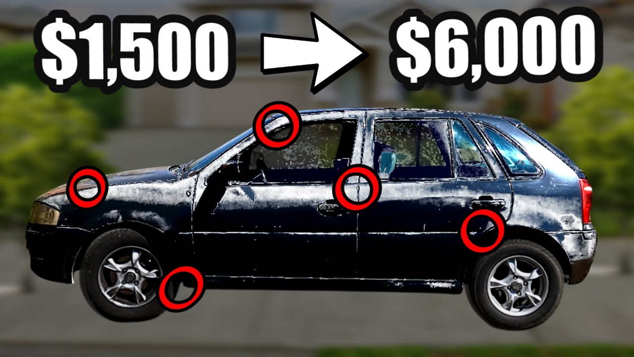 Cómo COMPRAR un AUTO para VENDERLO y GANAR DINERO | Motor + Suspensión Arreglarlo con POCO dinero
