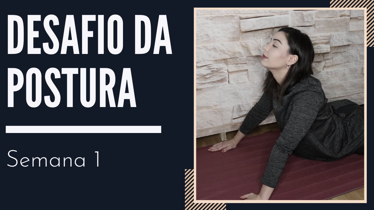 Ano Novo Postura Nova! -  Semana 1 | Desafio Saúde Minuto