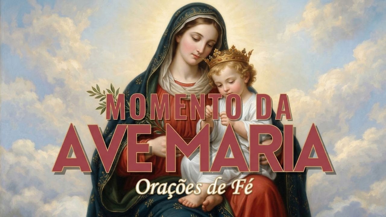 ❤️ MOMENTO DA AVE MARIA | Ora&ccedil;&atilde;o da Noite | 27 de Mar&ccedil;o