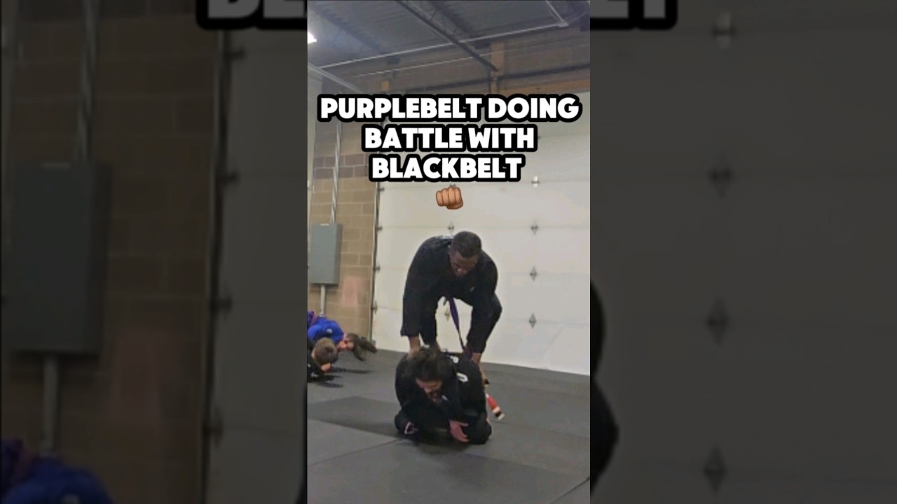Purplebelt Battling Blackbelt 👊🏾 