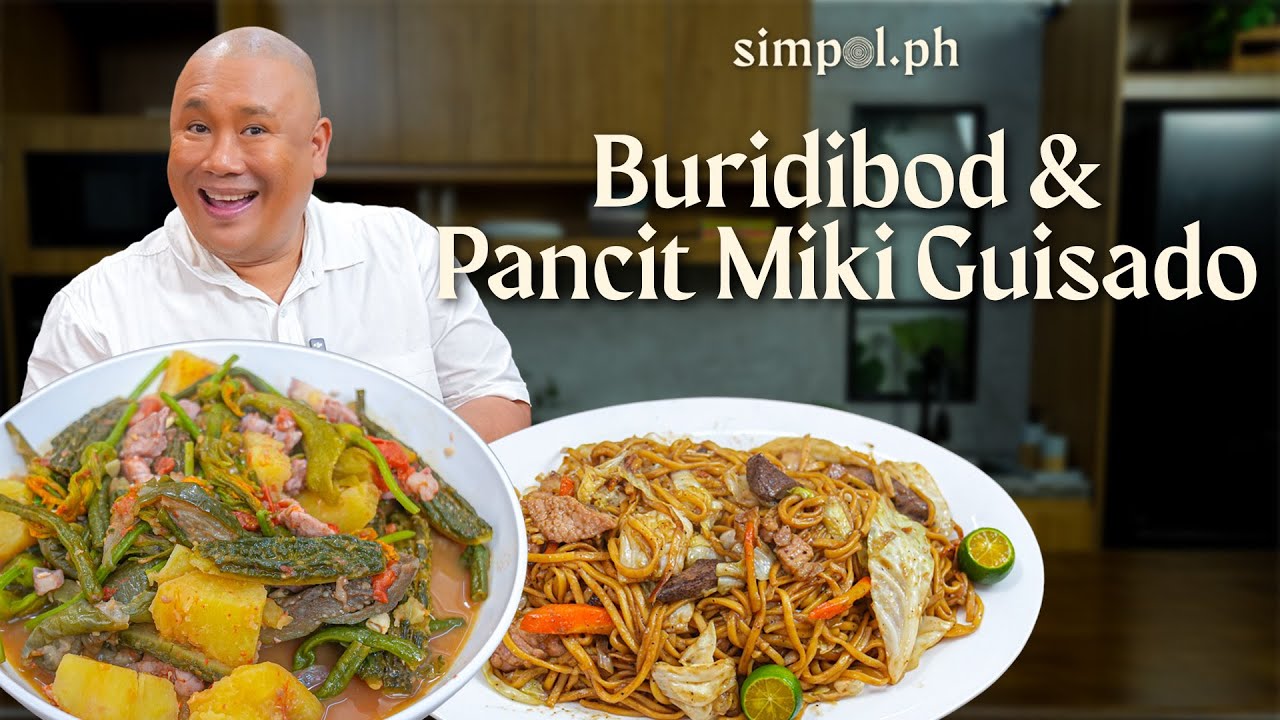 Buridibod & Pansit Miki Guisado | Easy Filipino Recipes with Budget-Friendly Ingredients