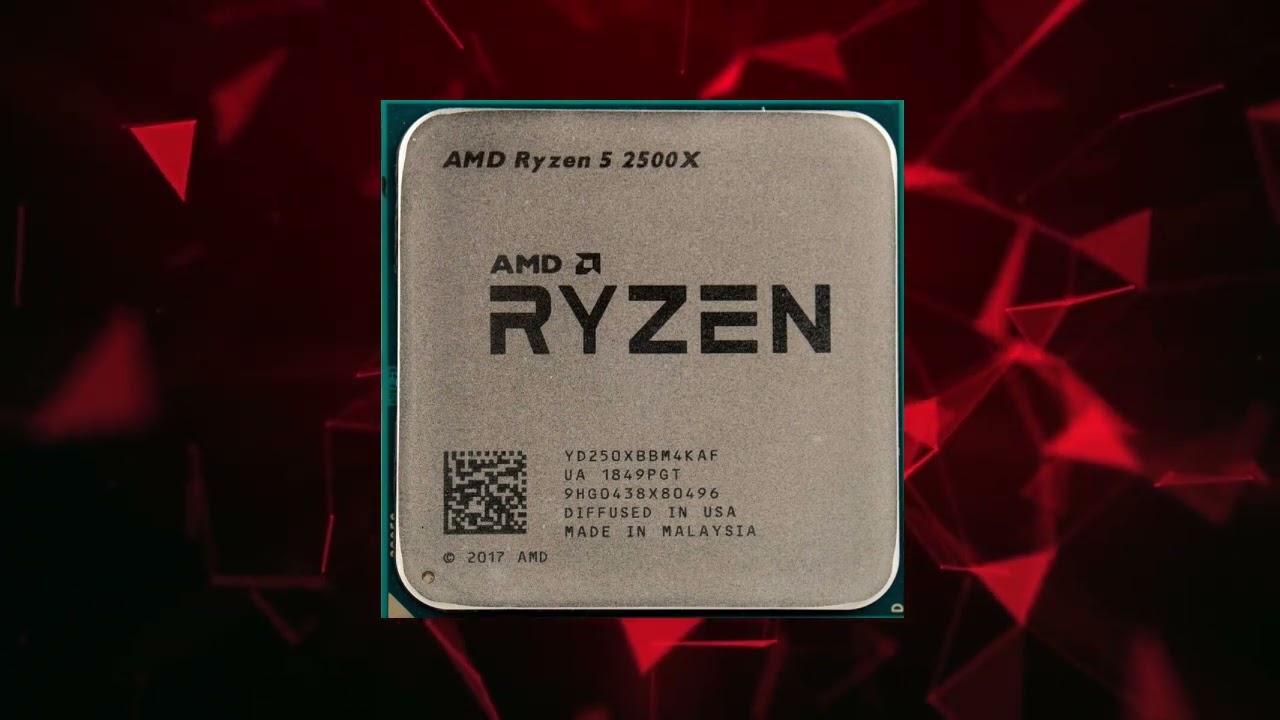 AMD Ryzen 5 2500X CPU