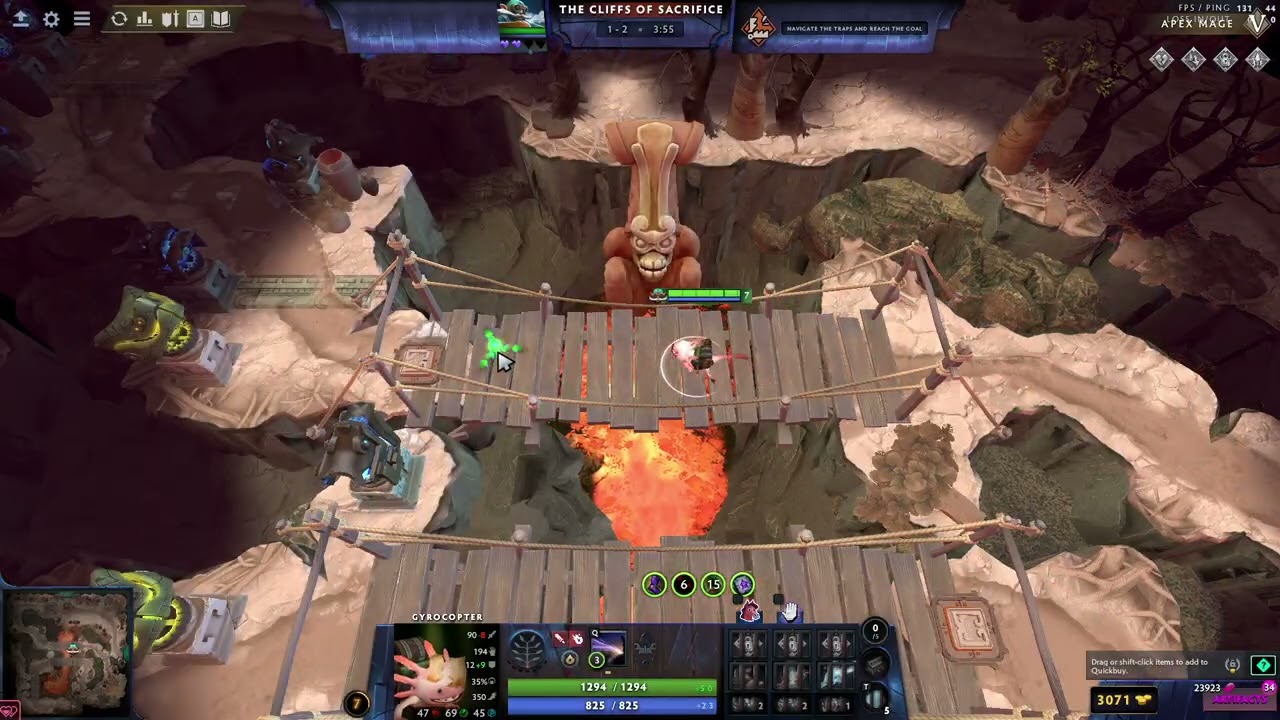 Aghanim's Labyrinth 2026 APEX MAGE V difficulty gameplay SOLO!