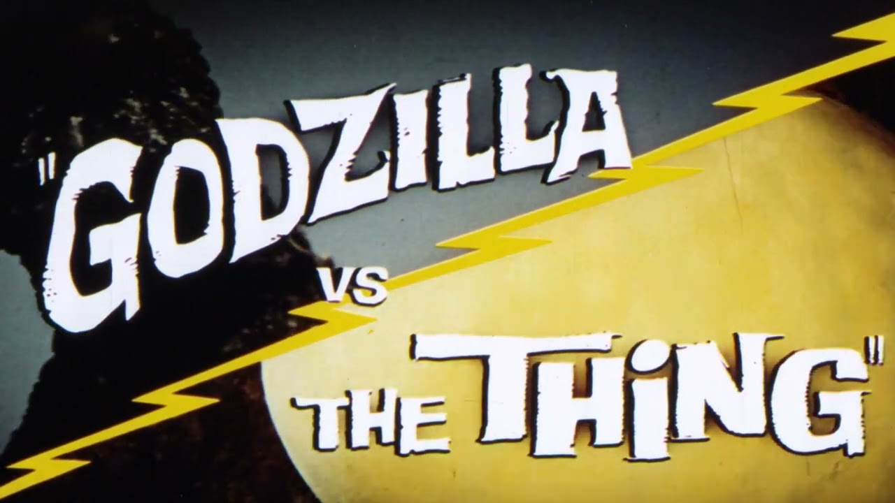 trailer GODZILLA vs THE THING ('64) - Technicolor kaiju in 4K!