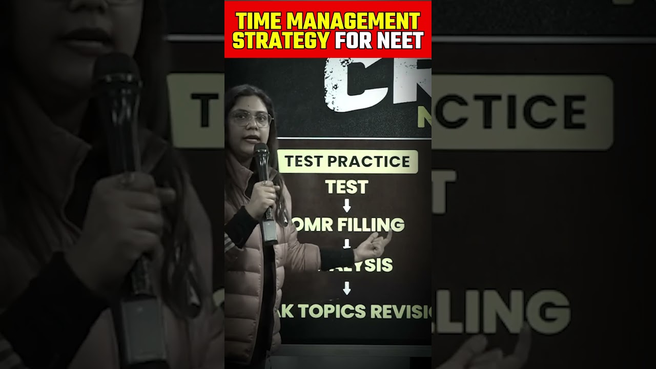 Time Management Strategy for NEET 2025 #garimagoel #neet2025 #neettimetable #neetstrategy