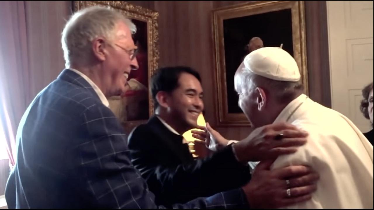 El encuentro del Papa con una pareja gay