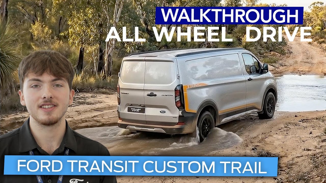 Совершенно новый Ford Transit Custom Trail AWD | Полный обзор