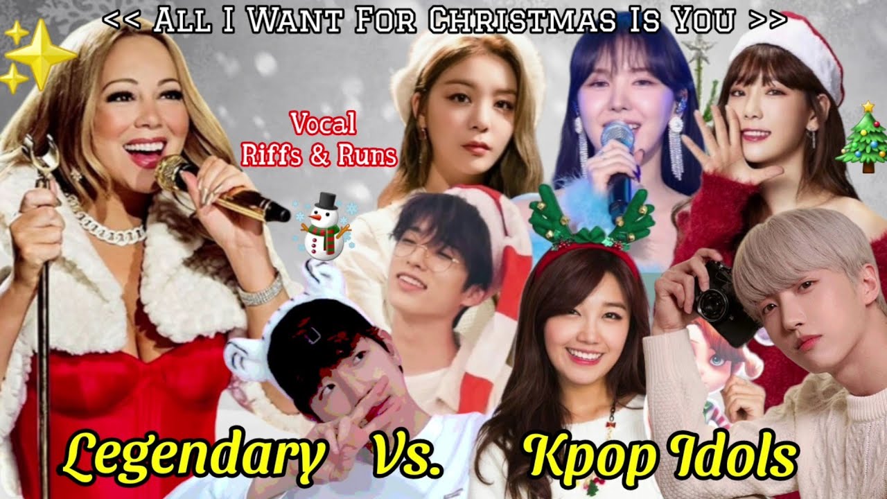 Famous Kpop Idols Attempt Mariah Carey's 