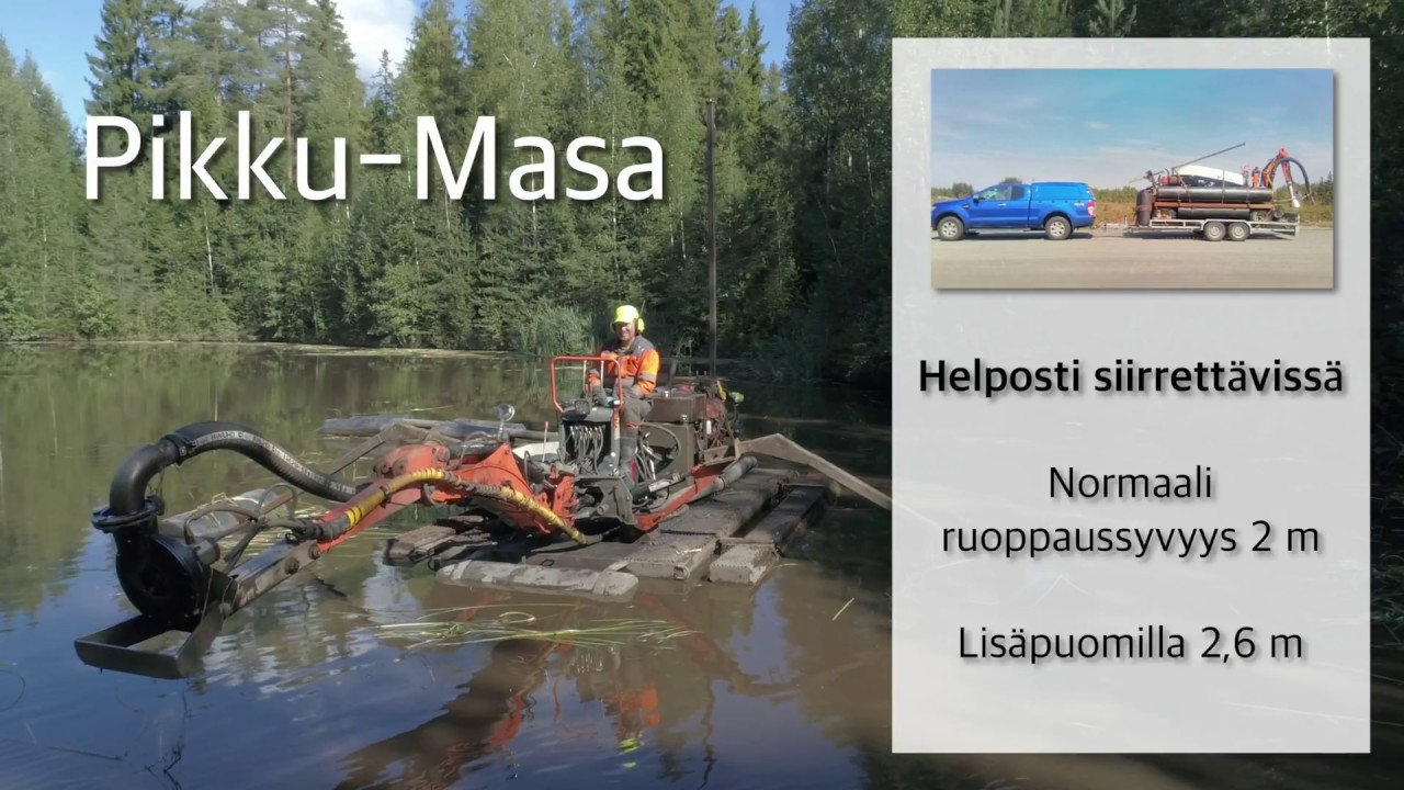 Liukkosen Imuruoppaus Oy - Pikku-Masa imuruoppaaja