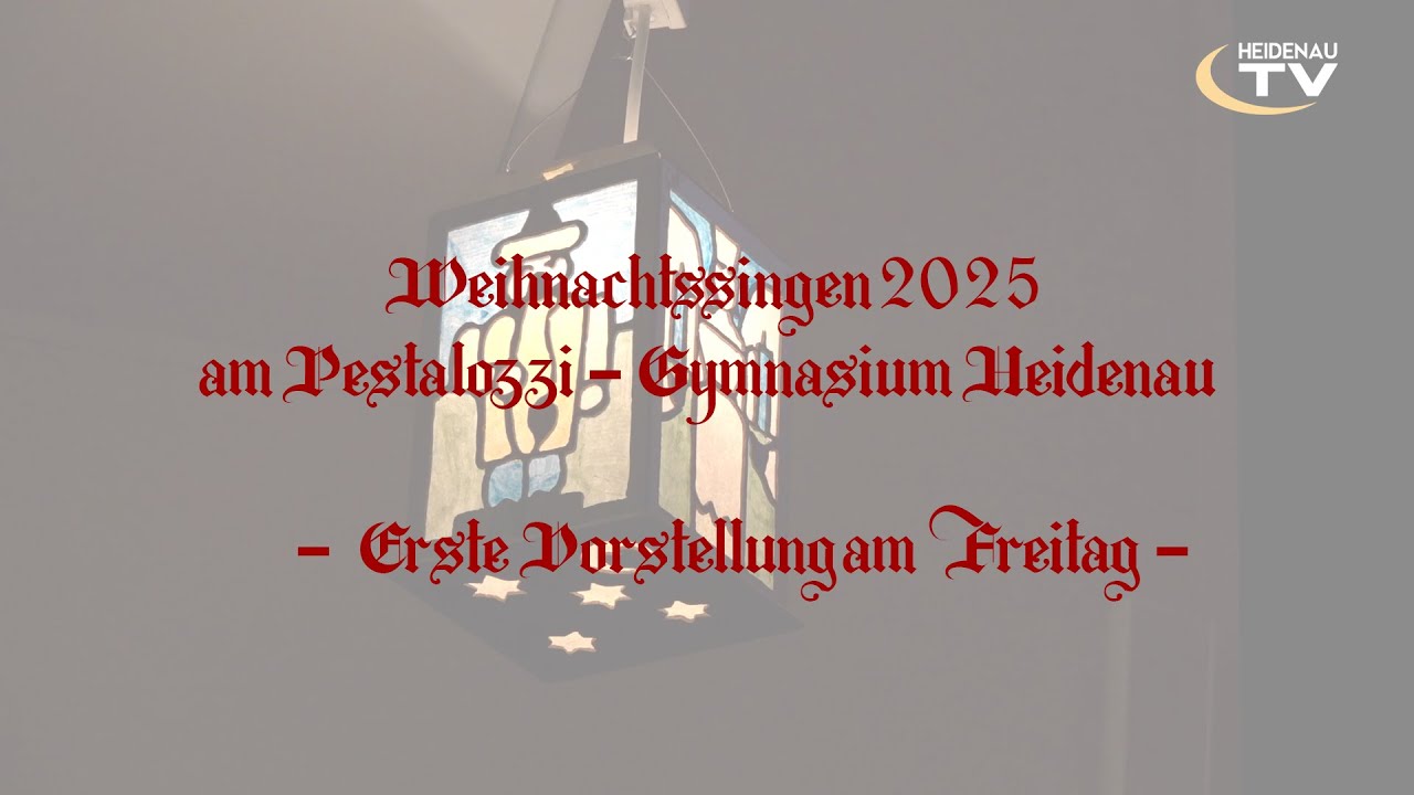 🎄 Weihnachtssingen 2025 – Erste Vorstellung 🎄