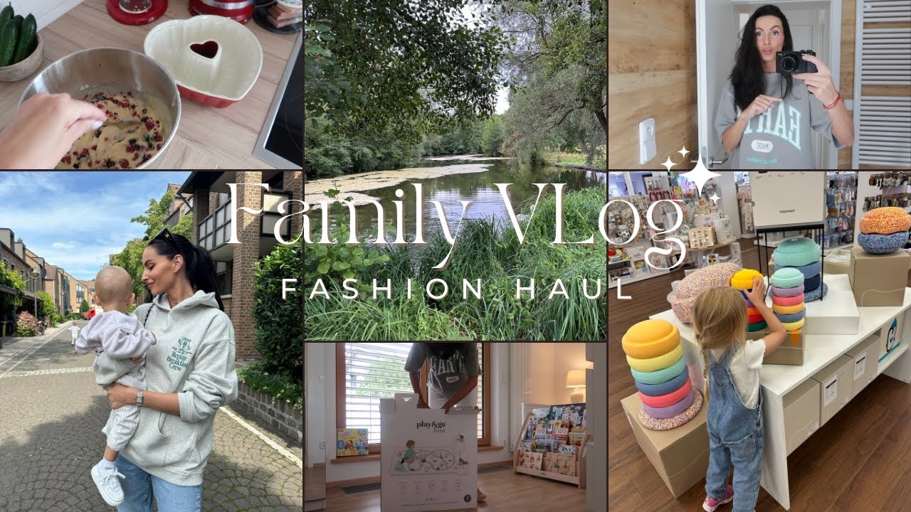 Vlog 122: Dlouh&yacute;, rodinn&yacute; vlog, fashion haul, p&aacute;r dn&iacute; v D&uuml;sseldorfu.