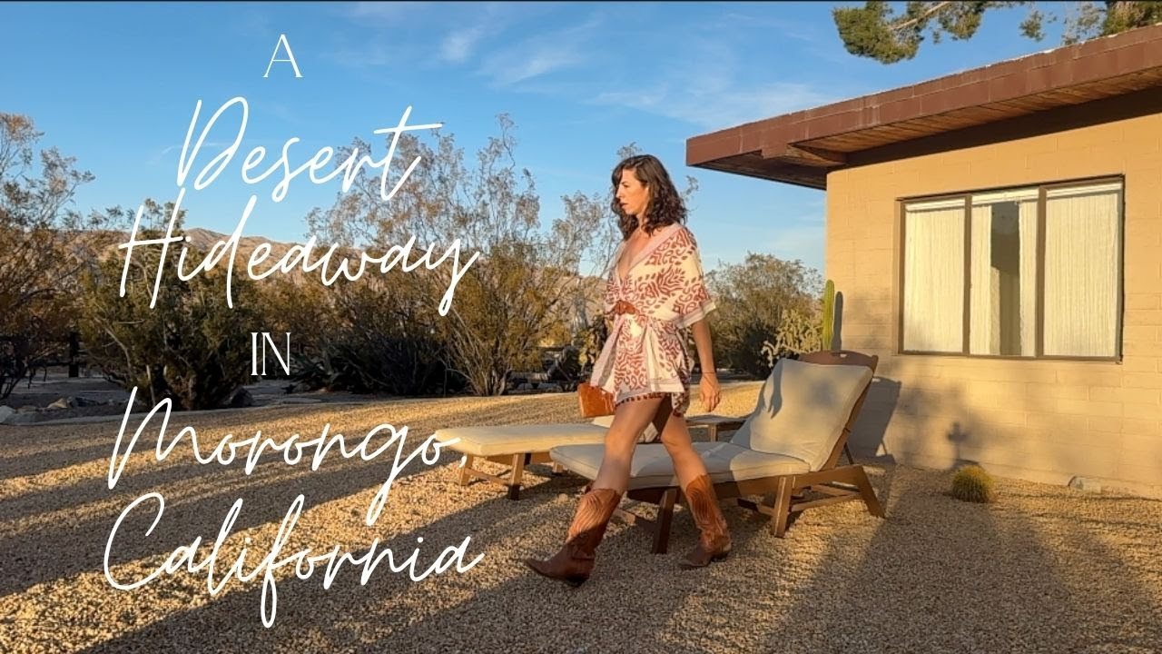 A DESERT ESCAPE: at the Amazing Morongo Valley House