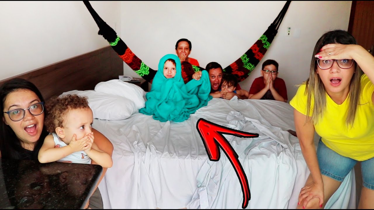 O MELHOR PIQUE ESCONDE DO MUNDO COM A FAMÍLIA TODA NO HOTEL