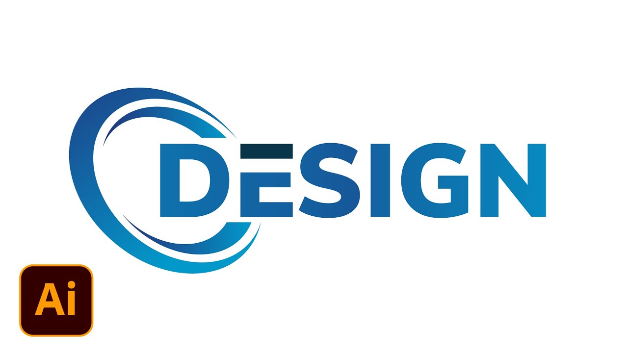 How to make Circle logo design in Adobe Illustrator cc