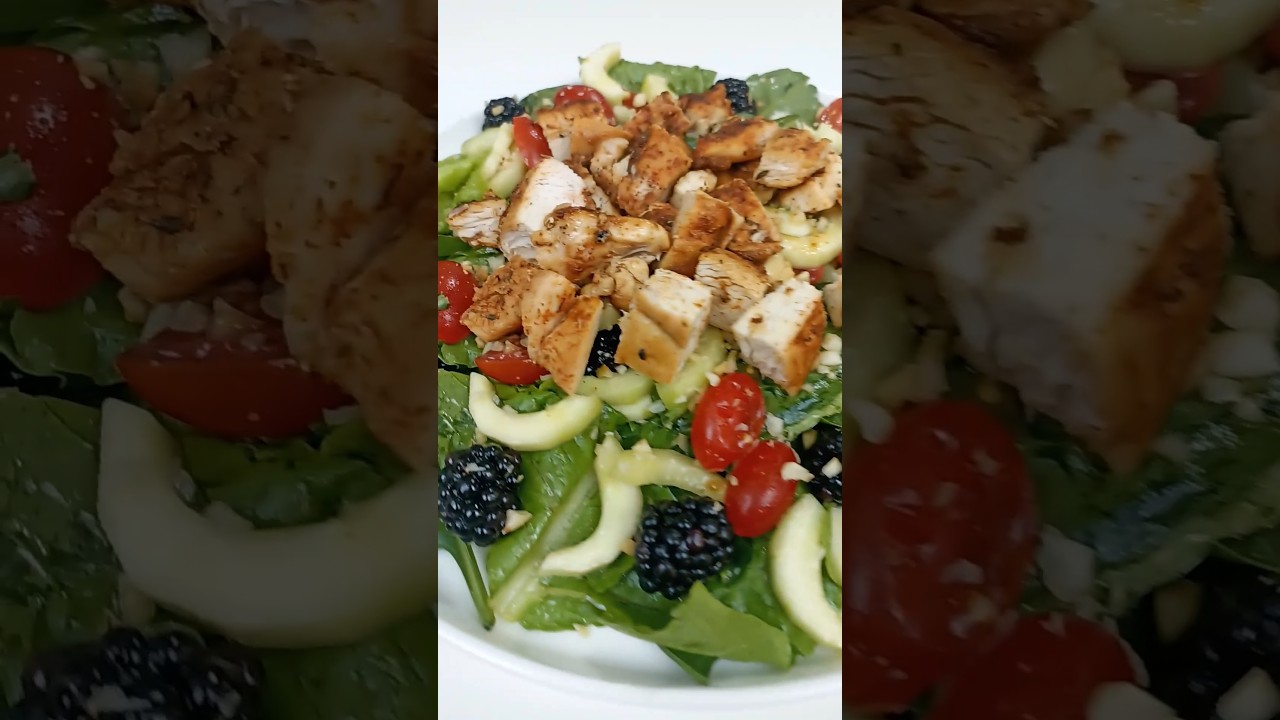 Receta de ENSALADA SALUDABLE con pollo