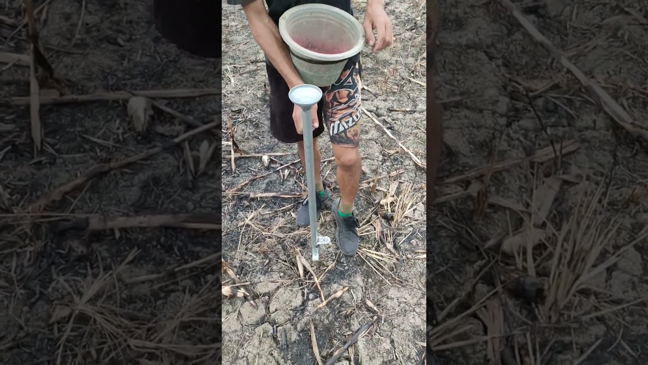 Alat Tanam Jagung Manual