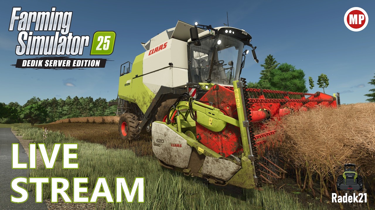 MULŤÁK S FANOUŠKY | LIVE STREAM | Farming Simulator 25 CZ/SK🔴
