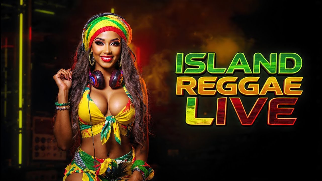 Soothing Tropical Reggae LIVE 🌴 Soft Island Rhythms for Positive Energy & Good Mood