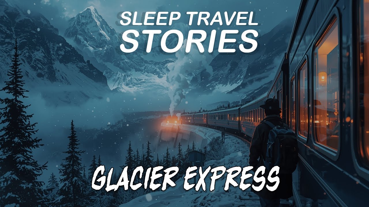 The Glacier Express in Winter | Cozy Stories to Sleep To