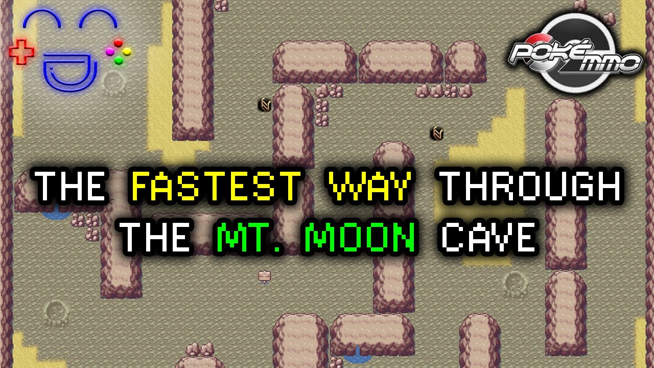 The Fastest Way Through the Mt. Moon Cave - PokeMMO
