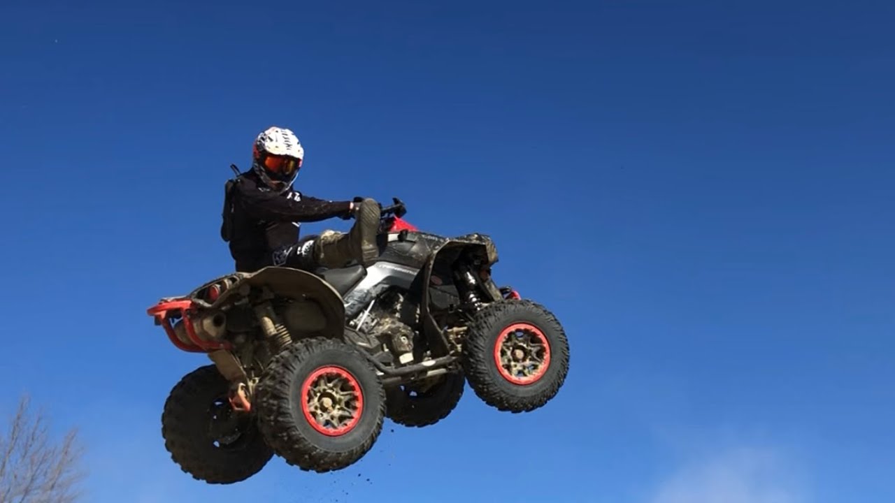 Riding Can-am Renegade 1000R & 800R XXC! Podjazdy! Skoki! GOPRO