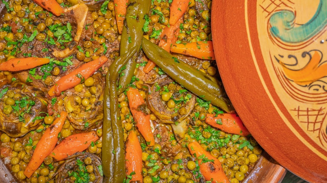 🔥El  mejor Tajín marroquí🥘🇲🇦 | Ternera jugosa con alcachofas y guisantes 🔥