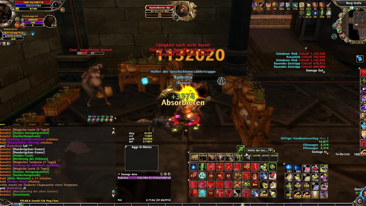 Runes of Magic Grafu solo Bewahrer Twink