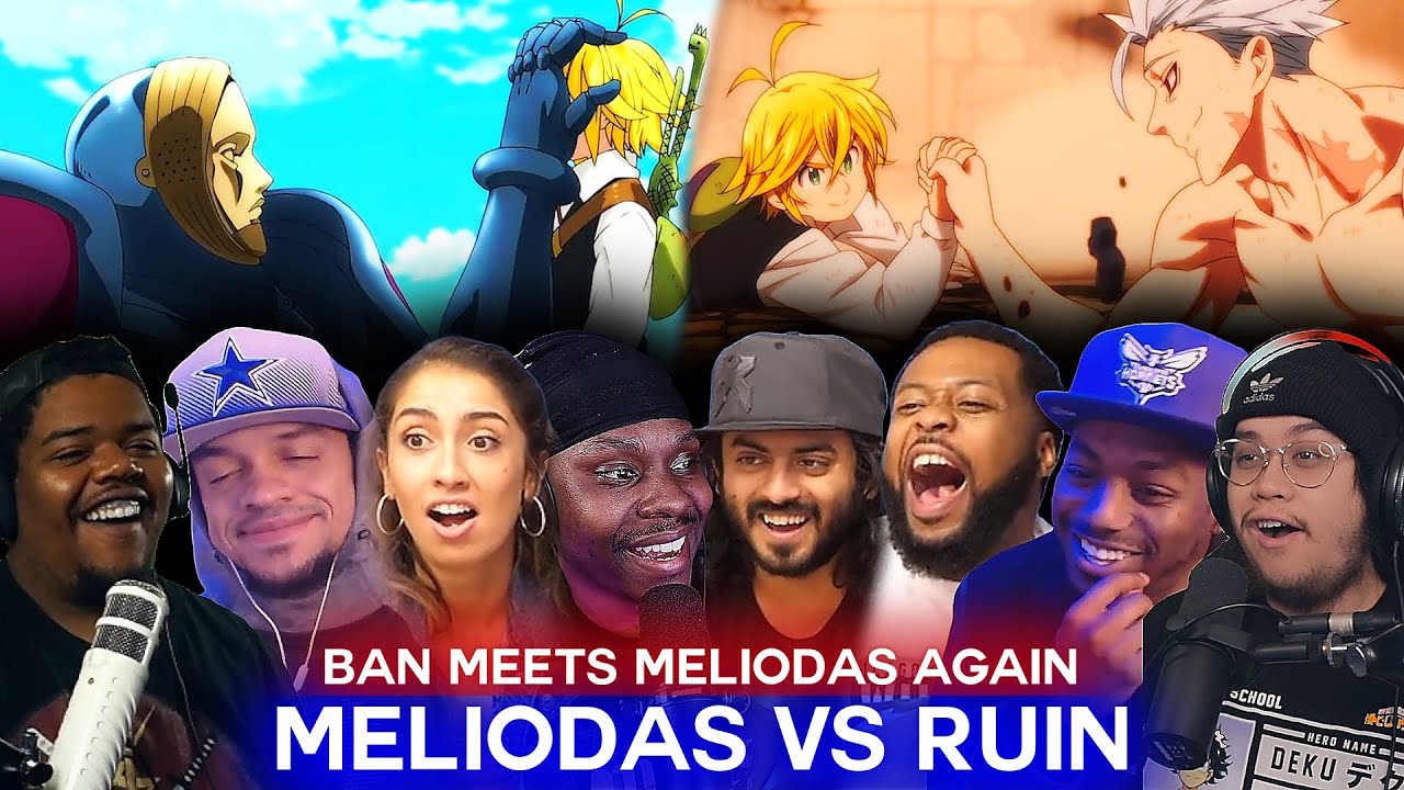 Meliodas reunites with Ban | 7 Deadly Sins Ep 6 Reaction Highlights