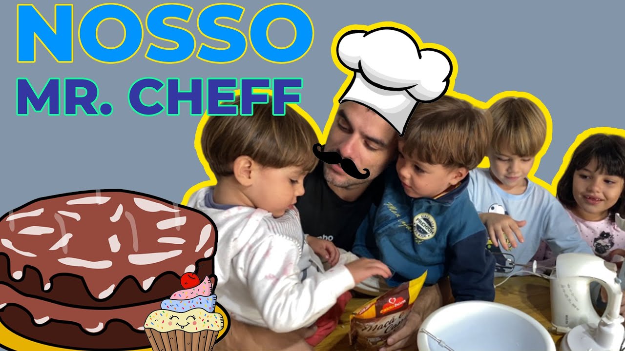 Bolo feito por Mr. Cheff  Papai Daniel Saullo - Canal Mariel