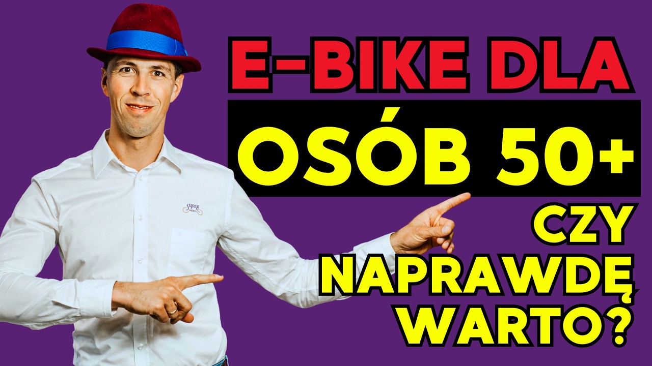 Dlaczego rower elektryczny to świetna inwestycja dla zdrowia u Os&oacute;b 50+?
