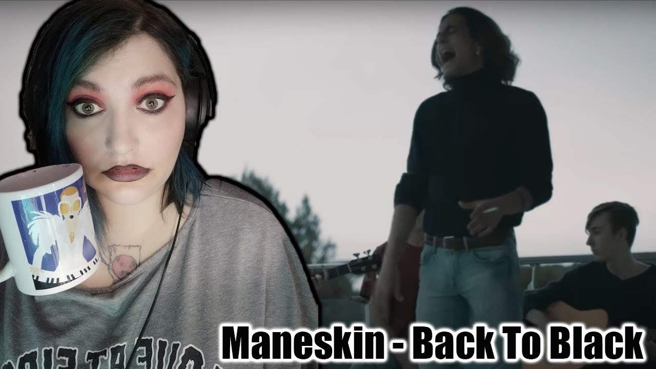 Måneskin - Back To Black COVER (Rooftop Sessions) REACTION