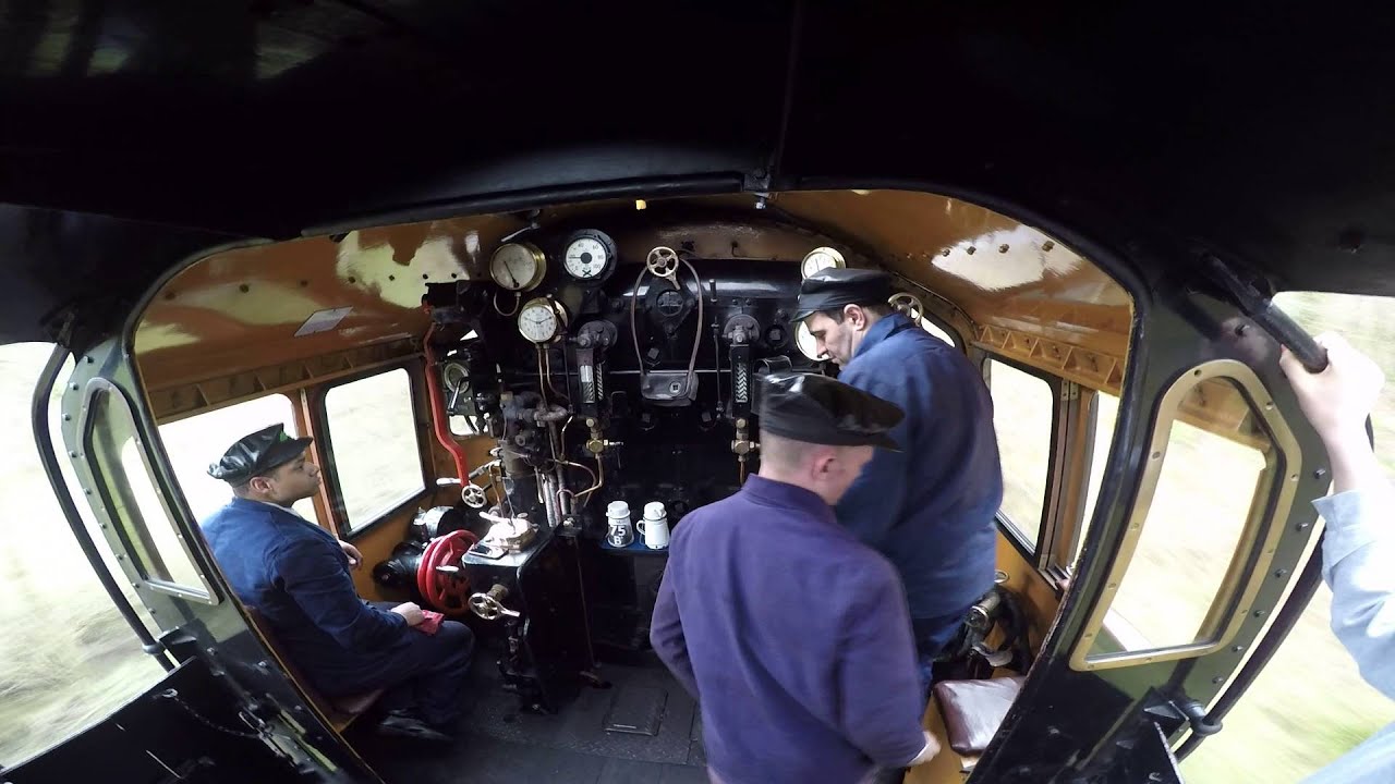 Footplate ride on 73082 'Camelot' (part 1 of 3)