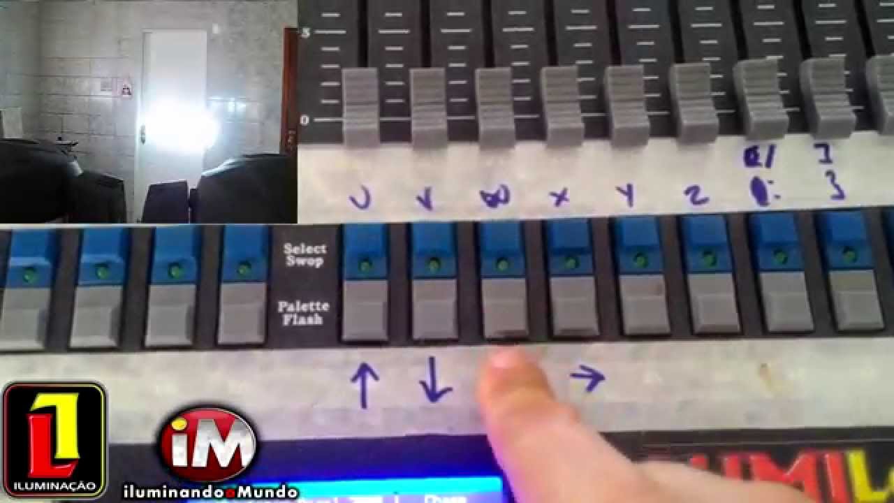 8ª de 30 - Avolites Pearl 2010 - Palette -Criando e editando
