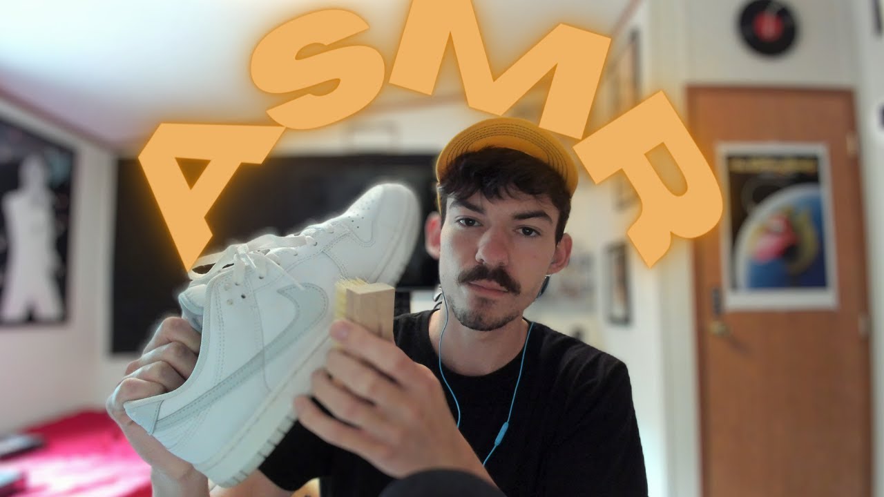 [ASMR] Shoe Cleaning / Relaxing ASMR Brushing and Water Sounds for Ultimate Shoe Care