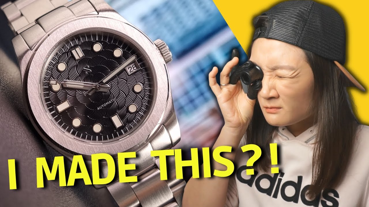 Я сделал часы с помощью набора Namoki Mods DIY Watchmaking Kit.