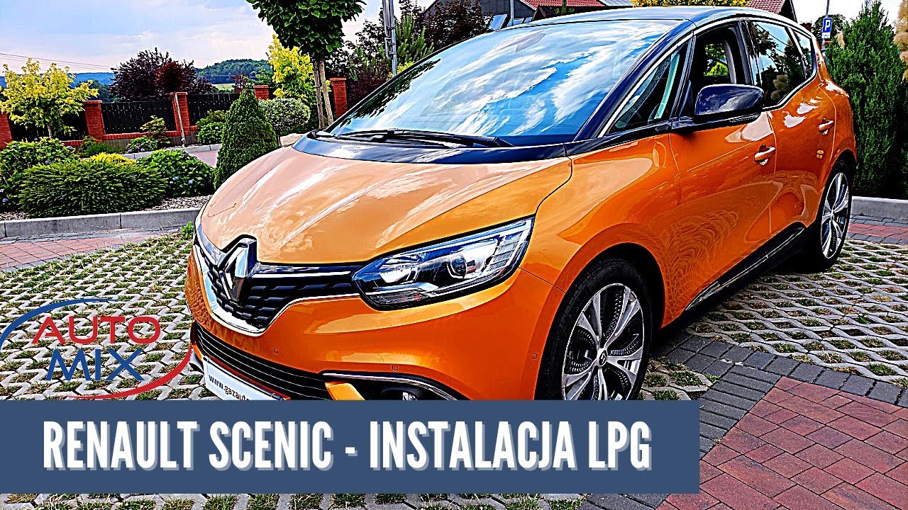 Renault Scenic 2016 1.2 TCe 130KM - instalacja LPG
