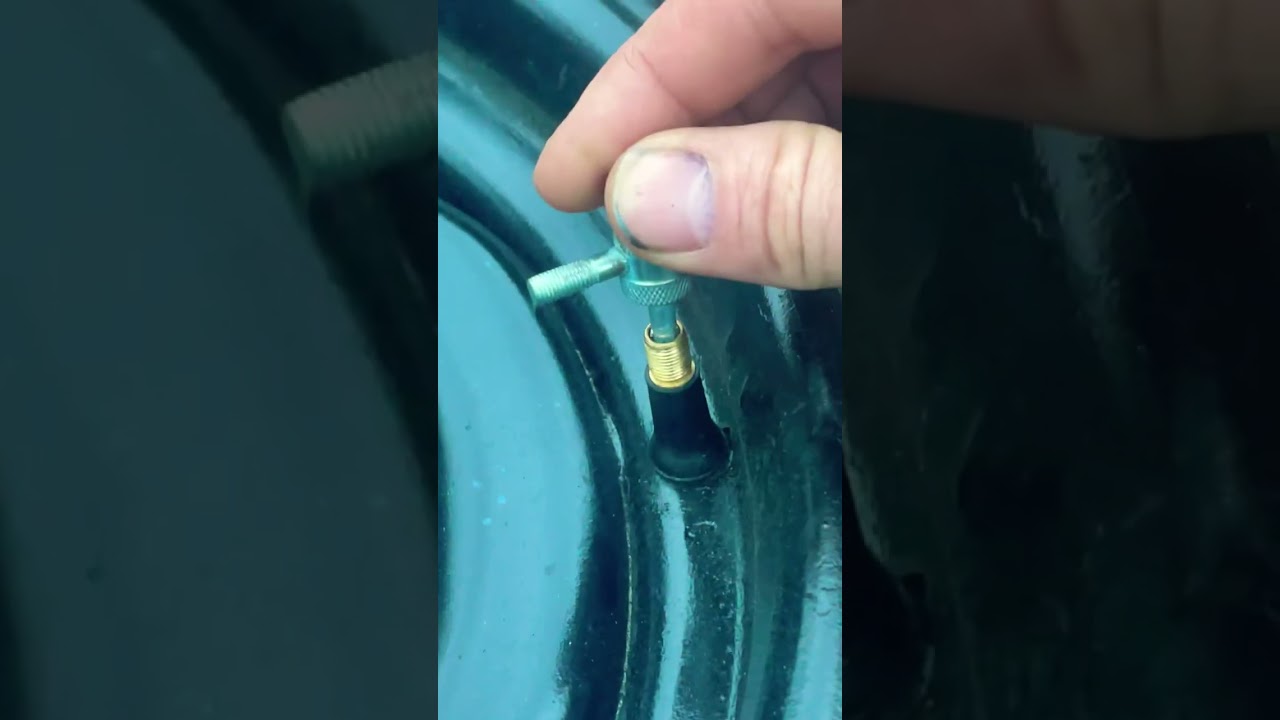 How to replace a valve stem in a will and tire