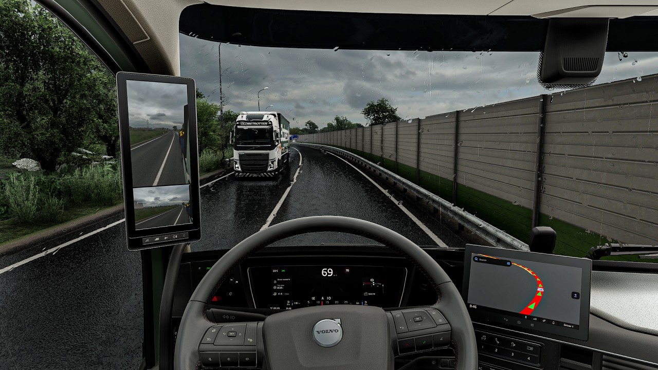 4K Realistic Ultra Graphics v1.58 VOLVO | Euro Truck Simulator 2 Snowymoon Mod Full Gameplay