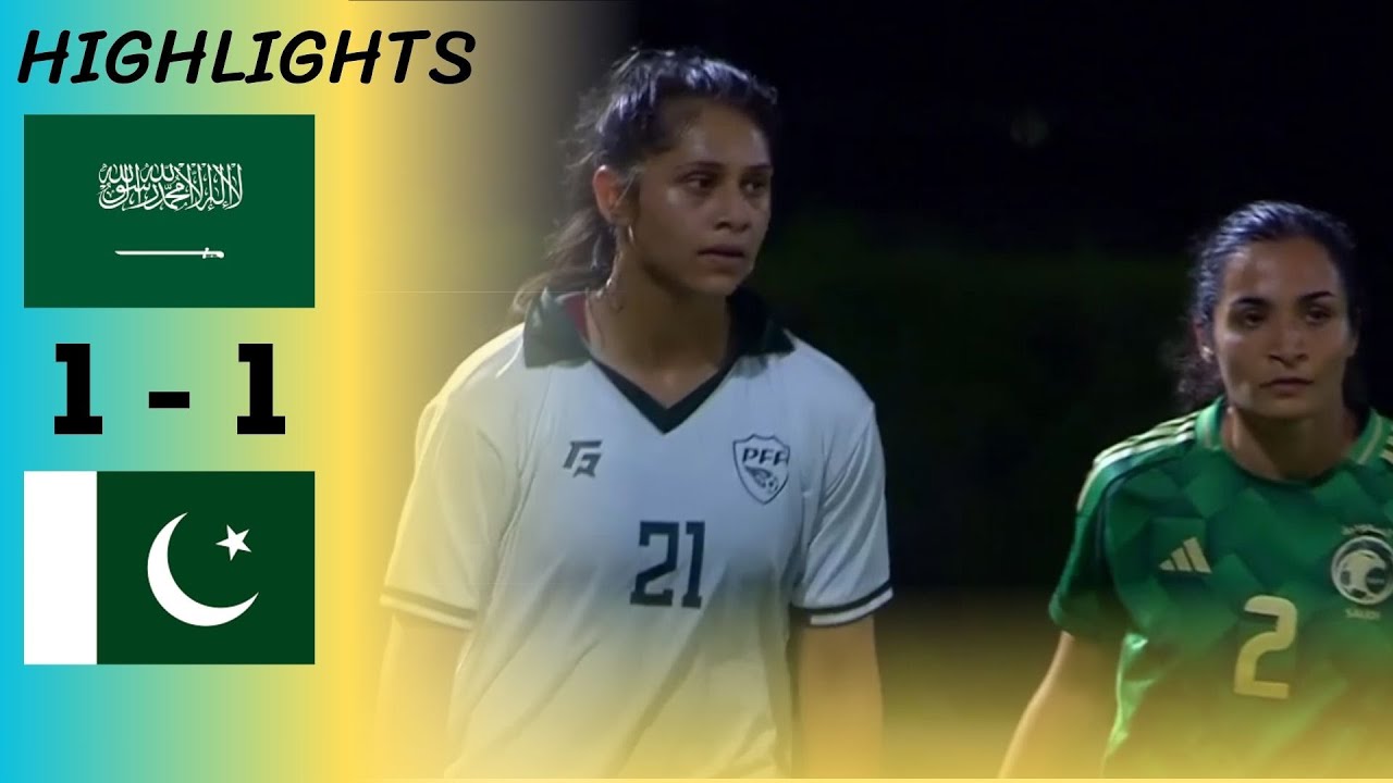Saudi Arabia vs Pakistan | Women's International Friendly - Highlights & Goals 7-12-2024