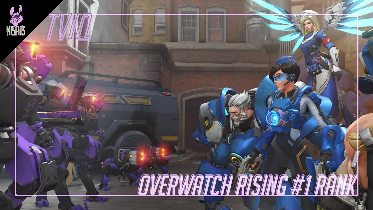 TviQ Overwatch Uprising hitting World Rank #1 Legendary feat. Cwoosh, JKap, Veineless