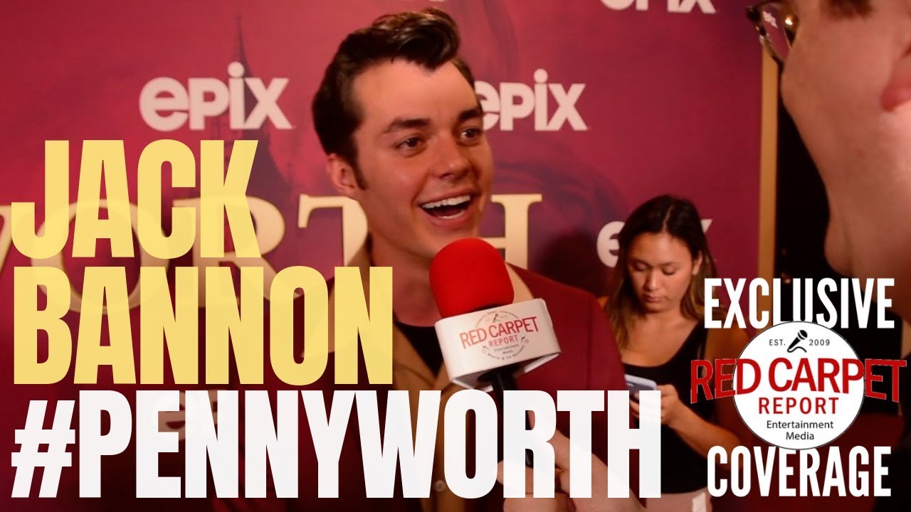 Jack Bannon interviewed at &ldquo;PENNYWORTH&rdquo; on EPIX's LA Red Carpet Premiere Event