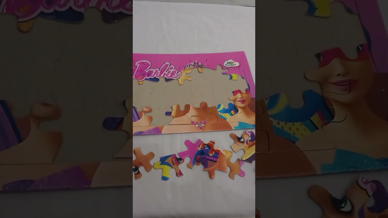 Puzzle Barbie Trio #puzzle #puzzles #puzzletime