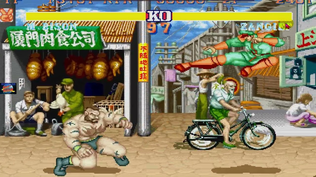 Mr Bison vs Zangief Street Fighter SF L03032026-10 #streetfighter #arcade #sega