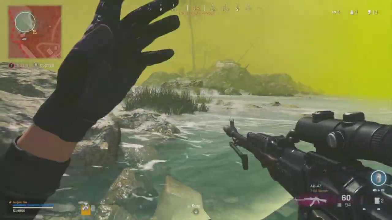 SOLO GAMEPLAY WITH MUSIC - SURVIVING IN WARZONE CALDERA