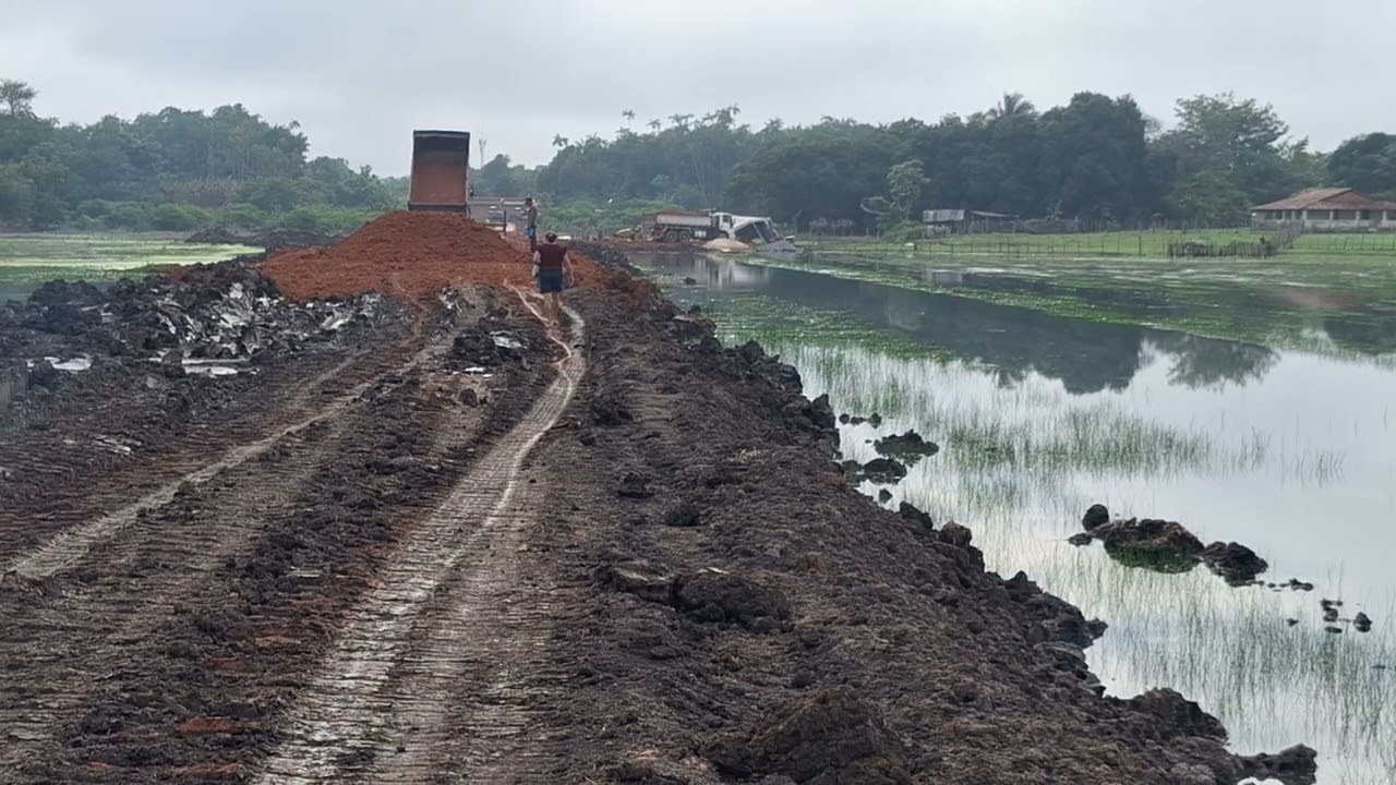 os trabalhos continua estrada teso anajatuba